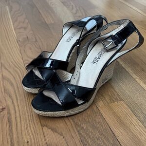 Michael Kors Black Wedges